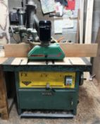 Wilson FX Spindle Moulder w/ Maggi Steff 2034 Powered Overhead Feed