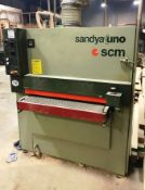 SCM Sandya Uno CS Wide Belt Sander | YOM: 1996 | 3 Phase