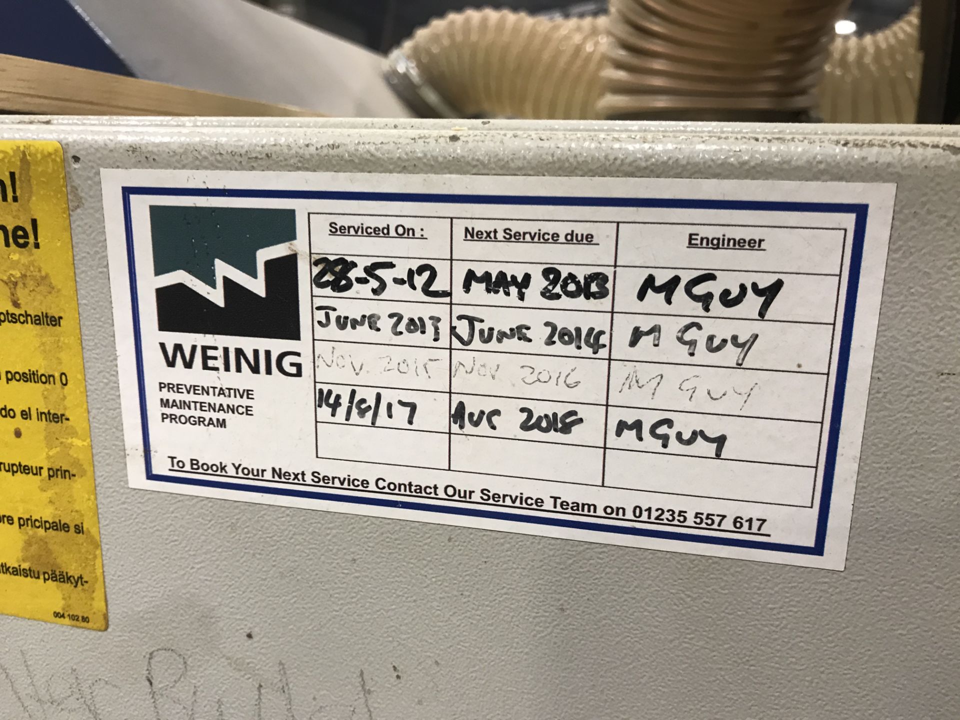 Weinig Unimat 300 5 Head Moulder | 3 Phase - Image 7 of 7