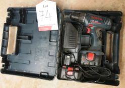 Bosch GSR 14 4-2 Cordless Drill/Driver w/ Case, Spare Battery & Charger