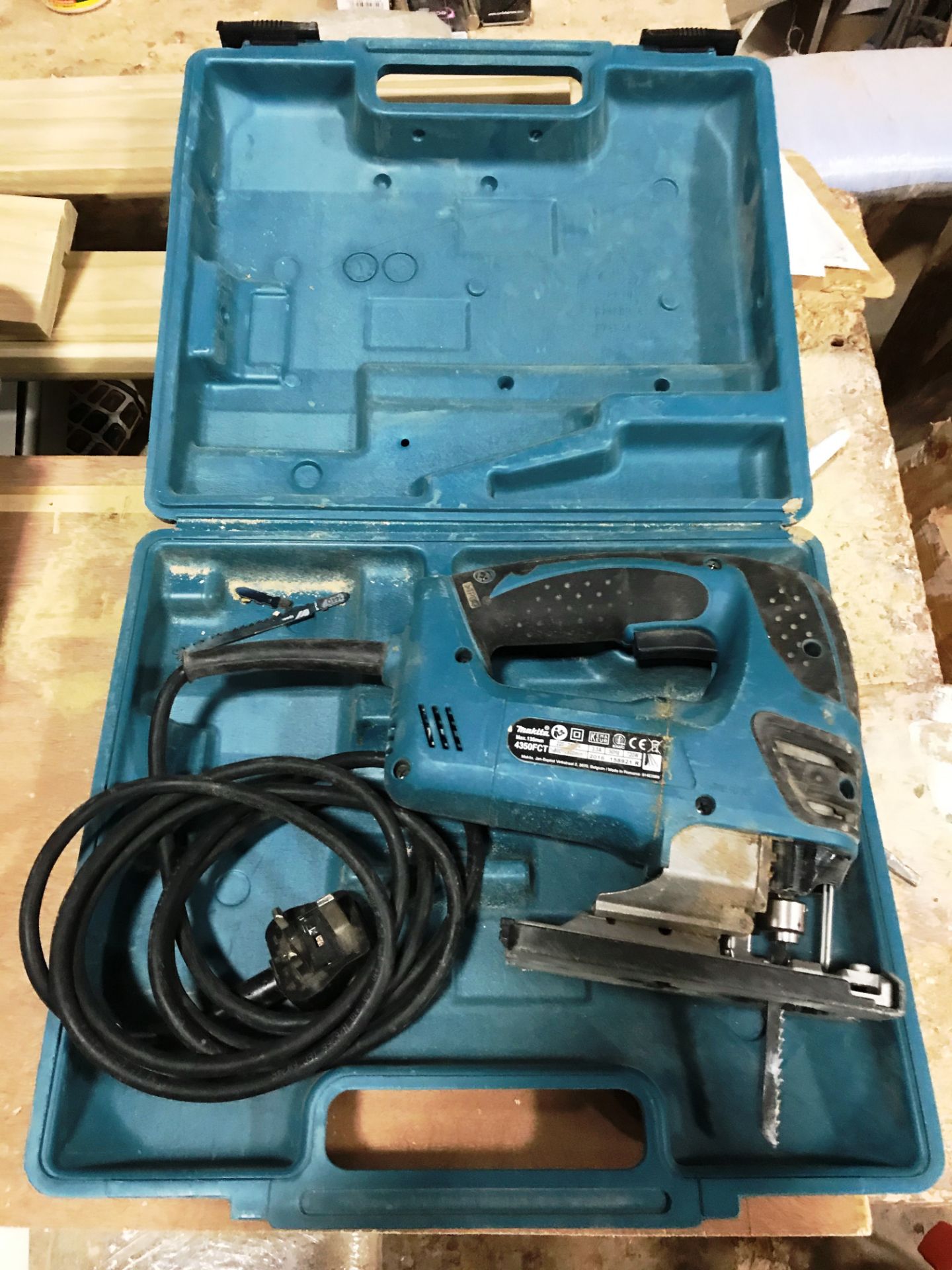 Makita 4359FCT Orbital Action Jigsaw w/ Case | 240V | YOM: 2016 - Image 2 of 2