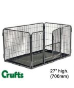 209 x Crufts Puppy Pen. Freedom Standard 700mm High. Total RRP £29,051