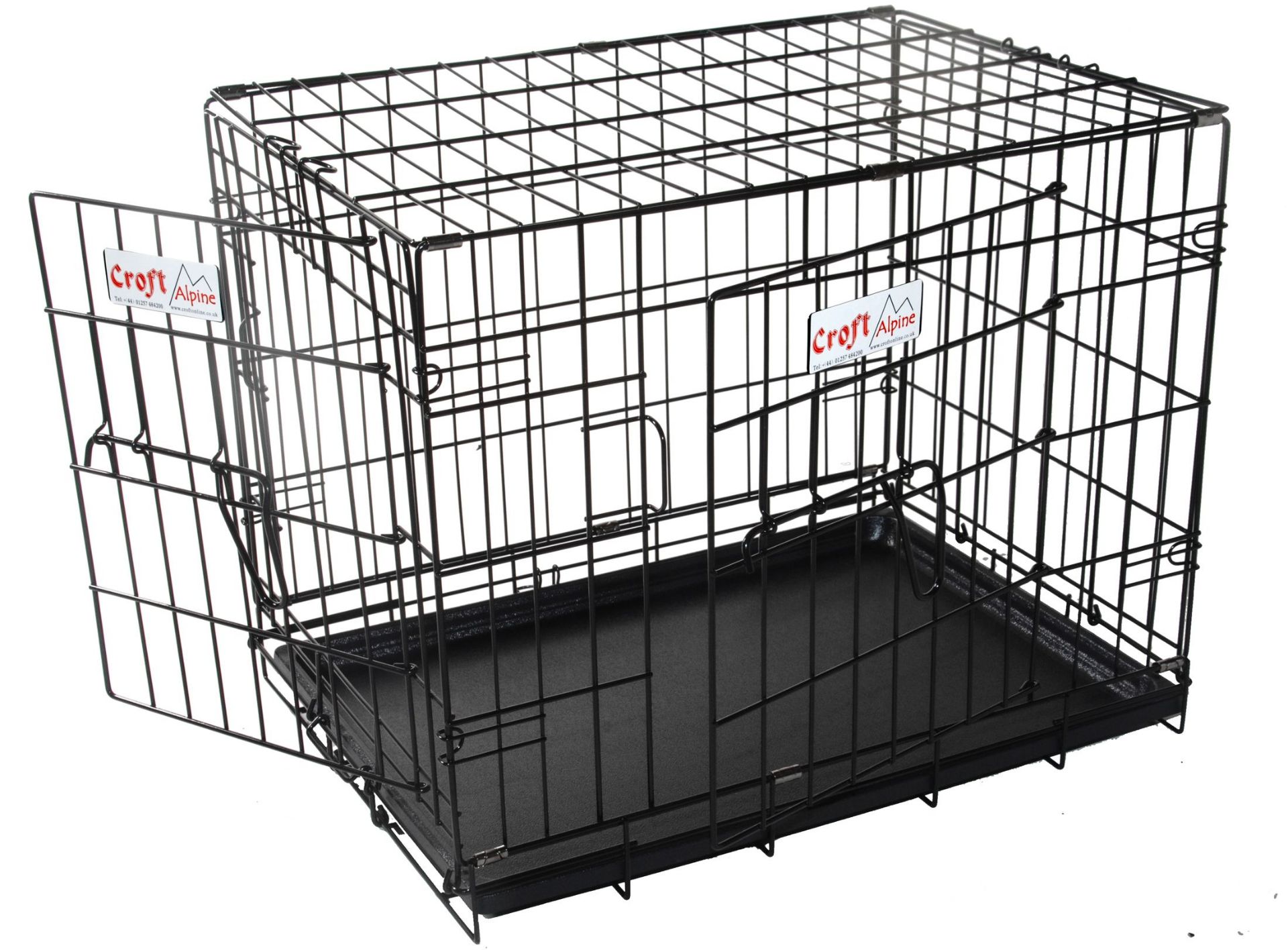 6 x Alpine Lightweight Dog Crate 42". Total RRP £528