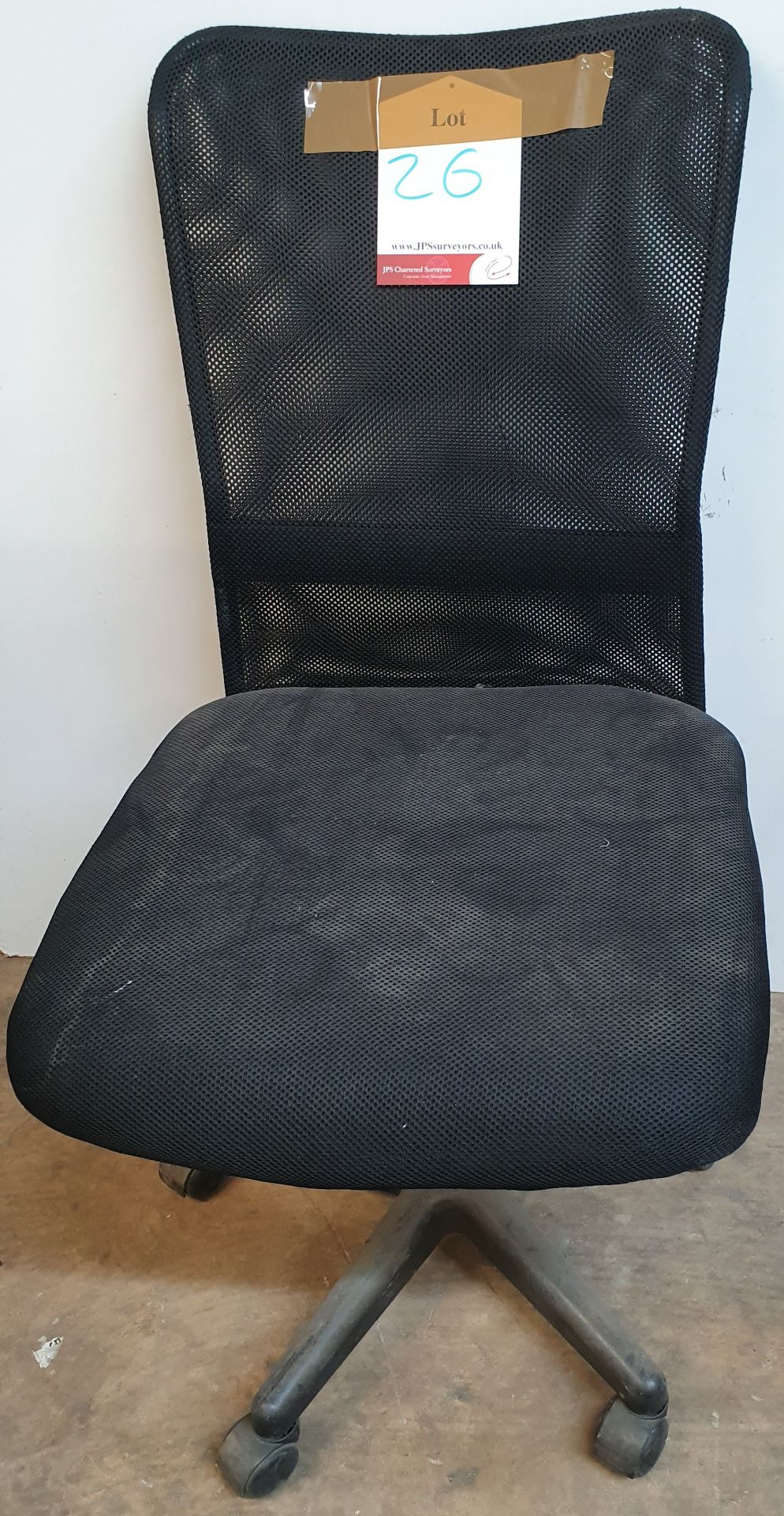 Mesh Backed Wheeled Office Chair