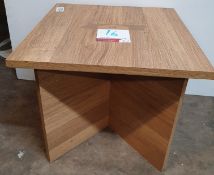 Wooden Coffee Table | 52cm x 52cm x 46cm