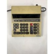 Vintage Retro c.1983 Sharp Compet 'Space Age' Desktop Calculator