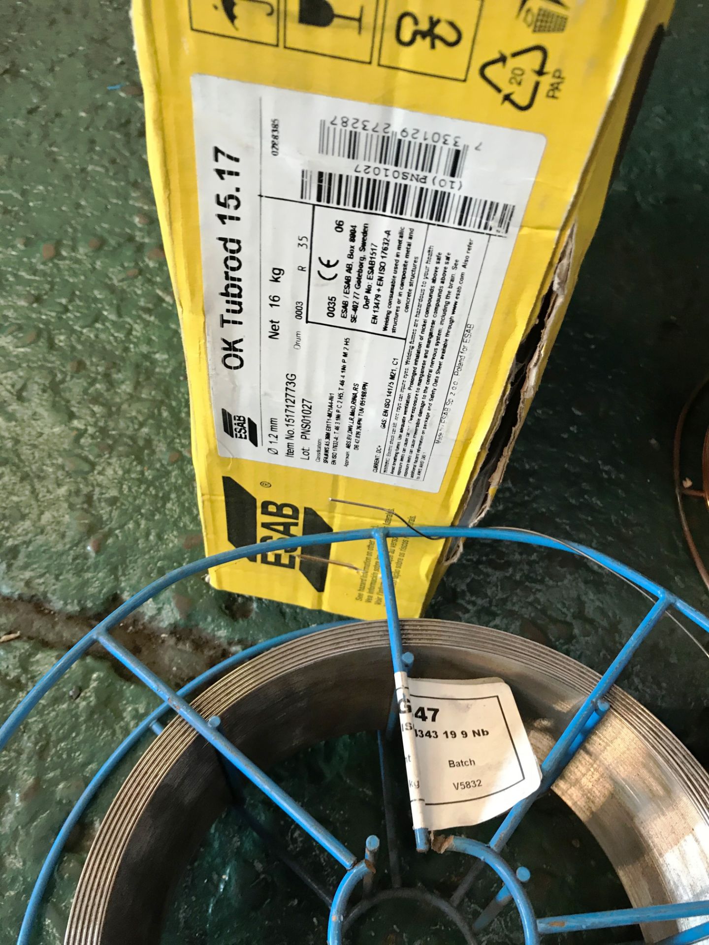 8 x Various Reels of Full / Part Used Welding Wire - As Pictured - Image 3 of 6