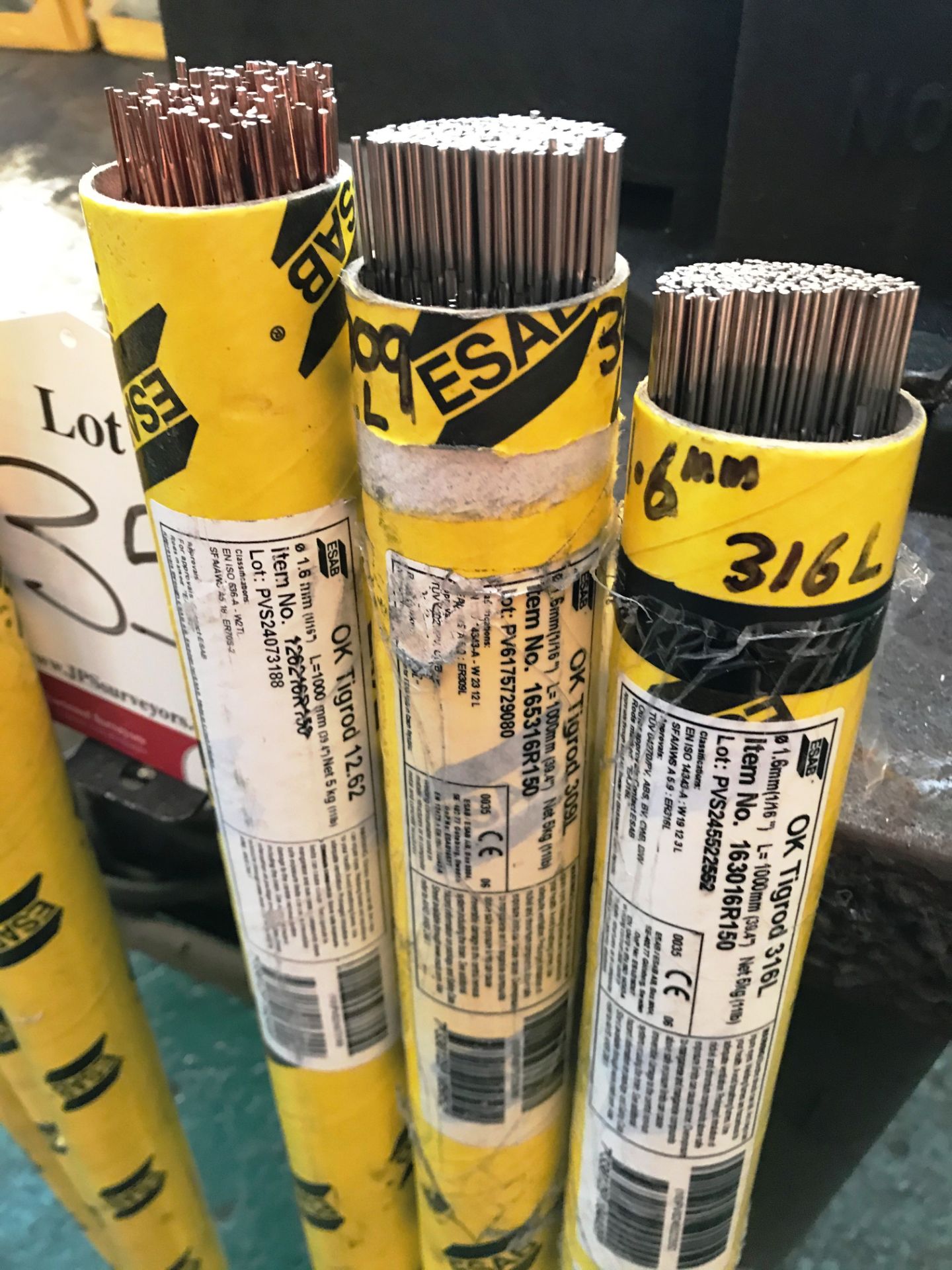 6 x Tubes of Various ESAB Welding Rods - As Pictured - Image 2 of 4