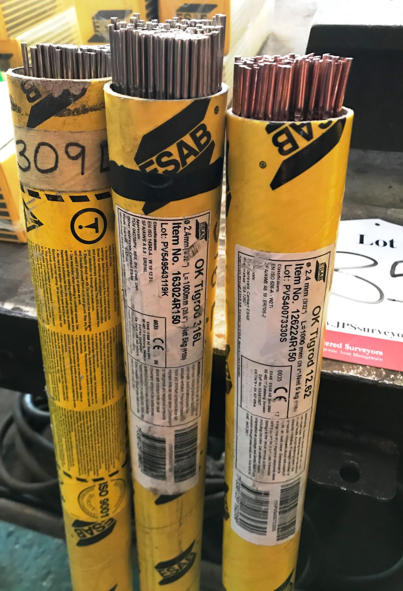 6 x Tubes of Various ESAB Welding Rods - As Pictured - Image 3 of 4