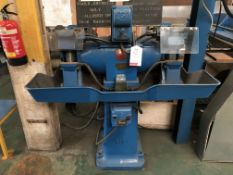 Stamford Double Ended Pedestal Grinder | 3 Phase