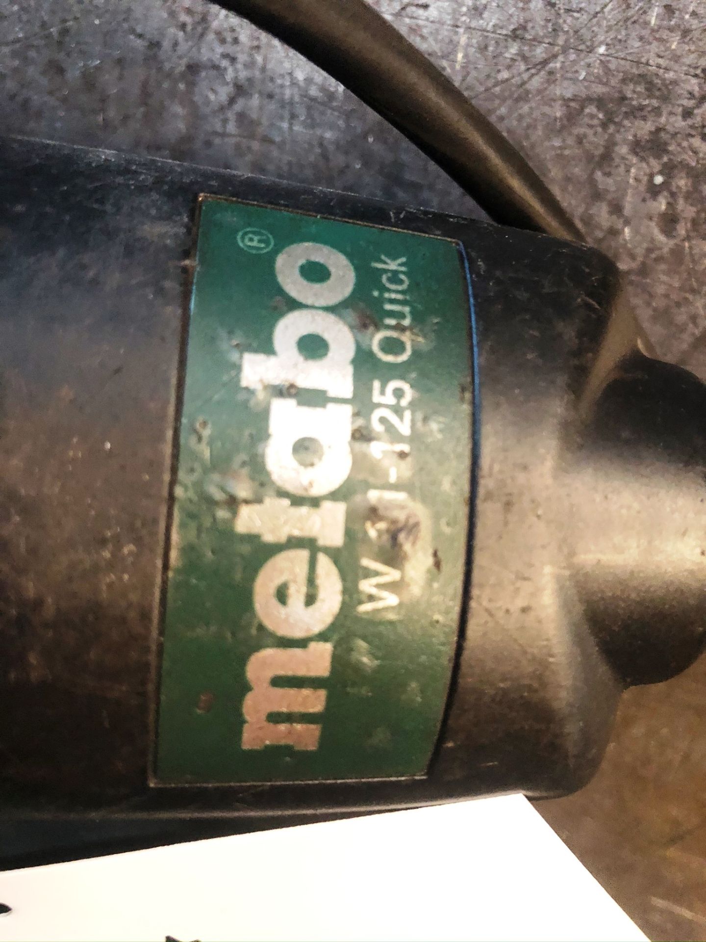 Metabo W11-125 Quick Angle Grinder - Image 4 of 4