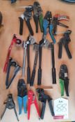 Pipe Bending and Wire Crimping/Stripping Tools