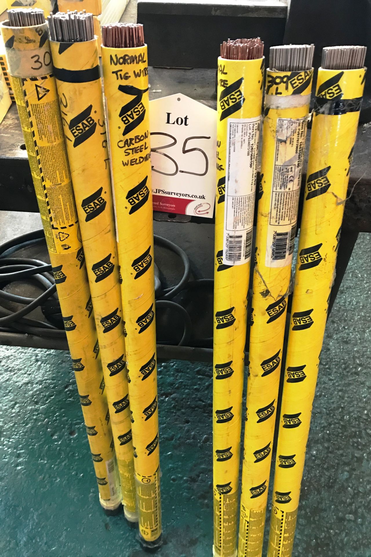 6 x Tubes of Various ESAB Welding Rods - As Pictured