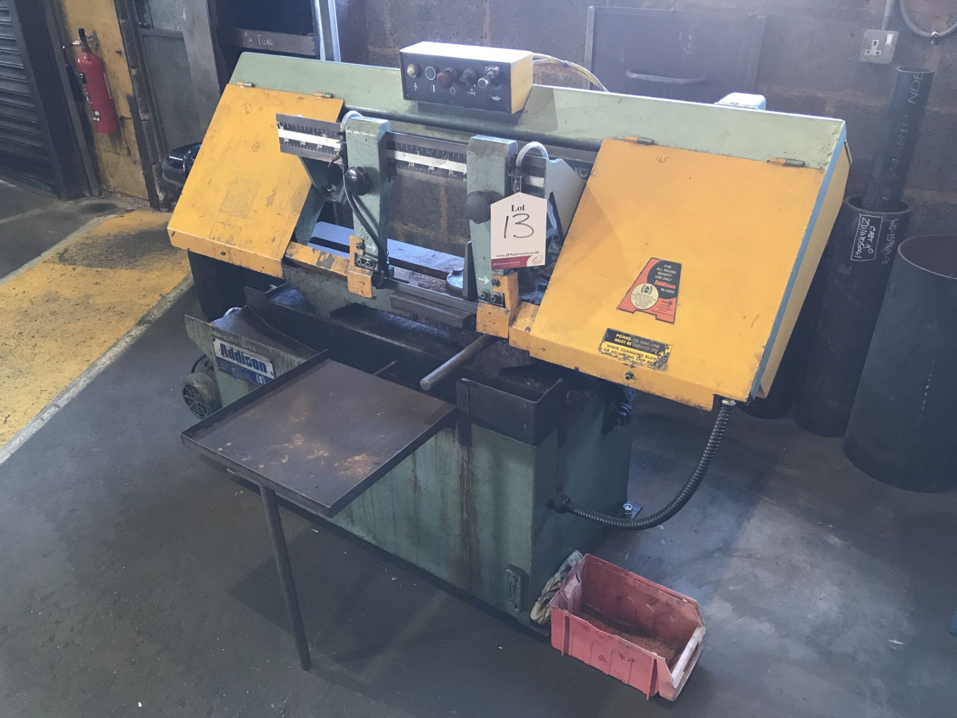 Addison Metal Cutting Horizontal Bandsaw