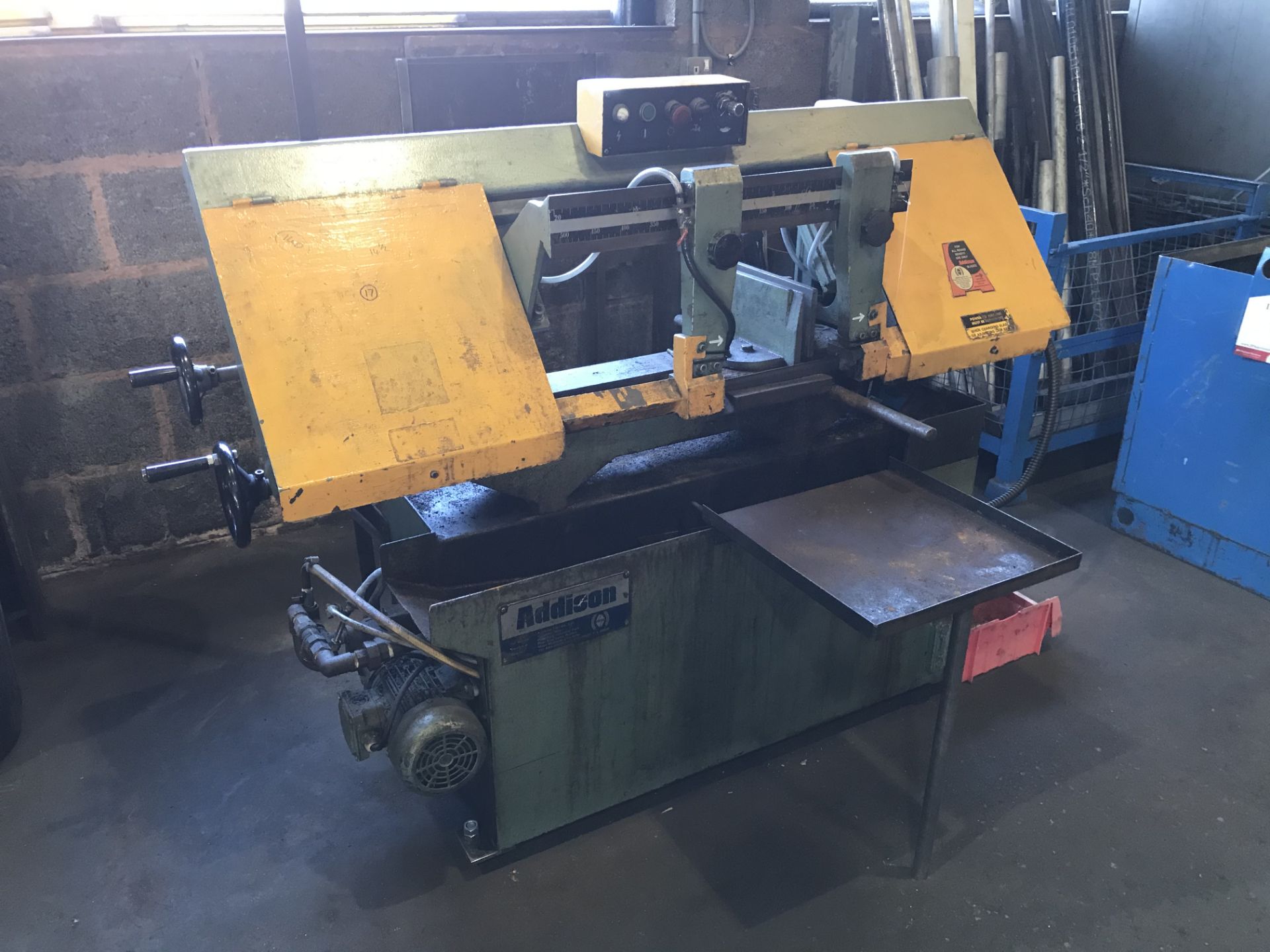 Addison Metal Cutting Horizontal Bandsaw - Image 2 of 2