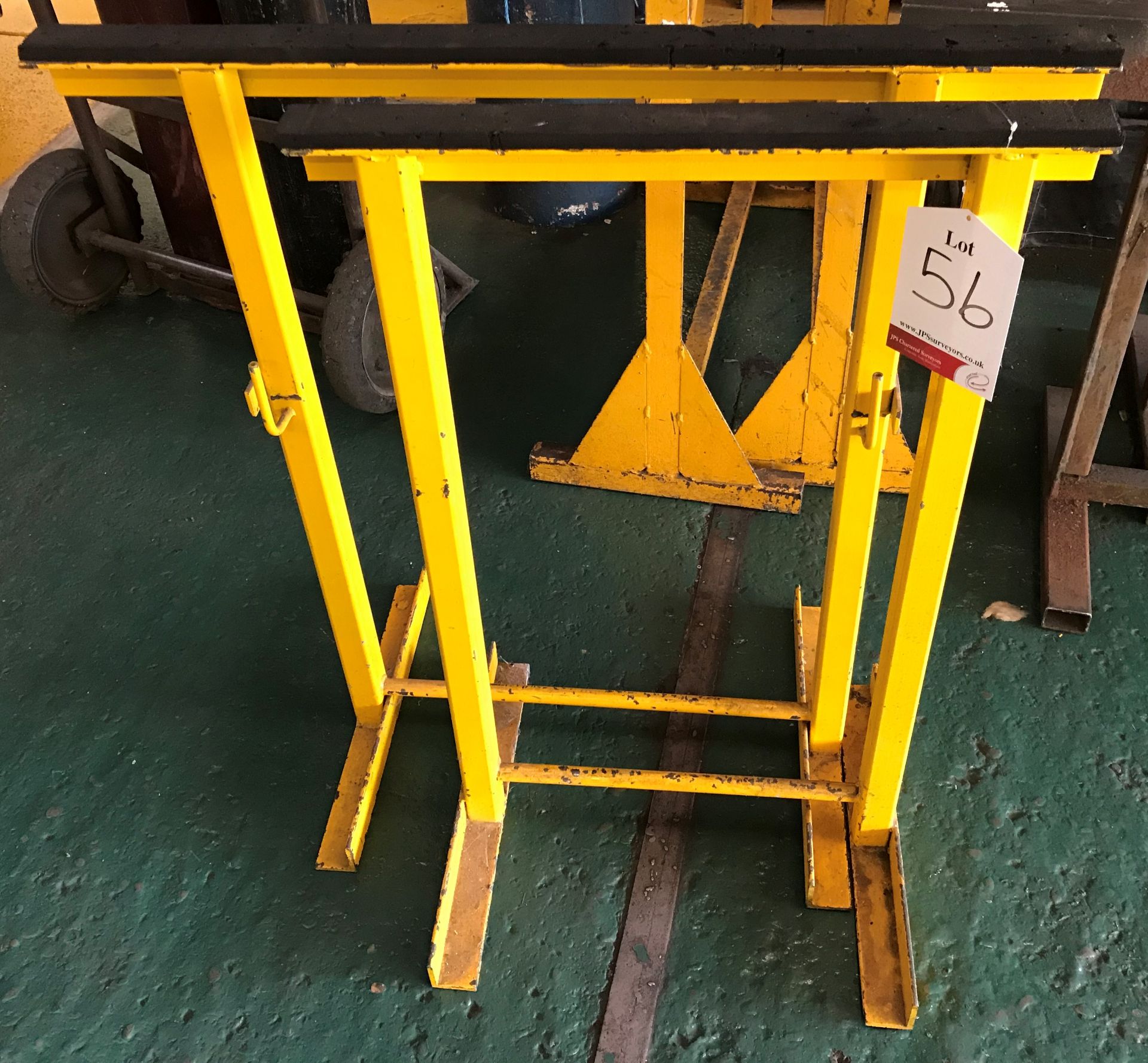 2 x Metal Trestles