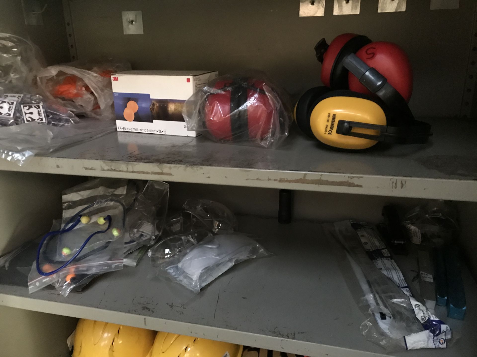 Metal Cabinet w/ Contents of PPE & Workwear - As Pictured - Image 3 of 5