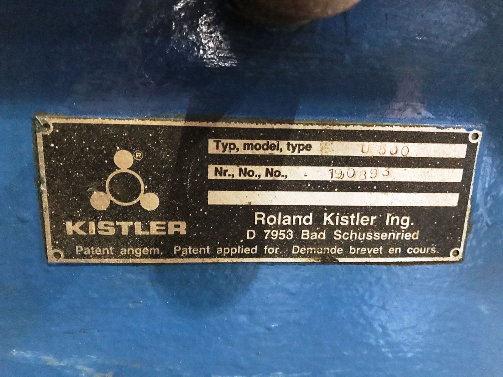 Kistler U500 Welder/Cutting Rotating Vice - Image 2 of 2