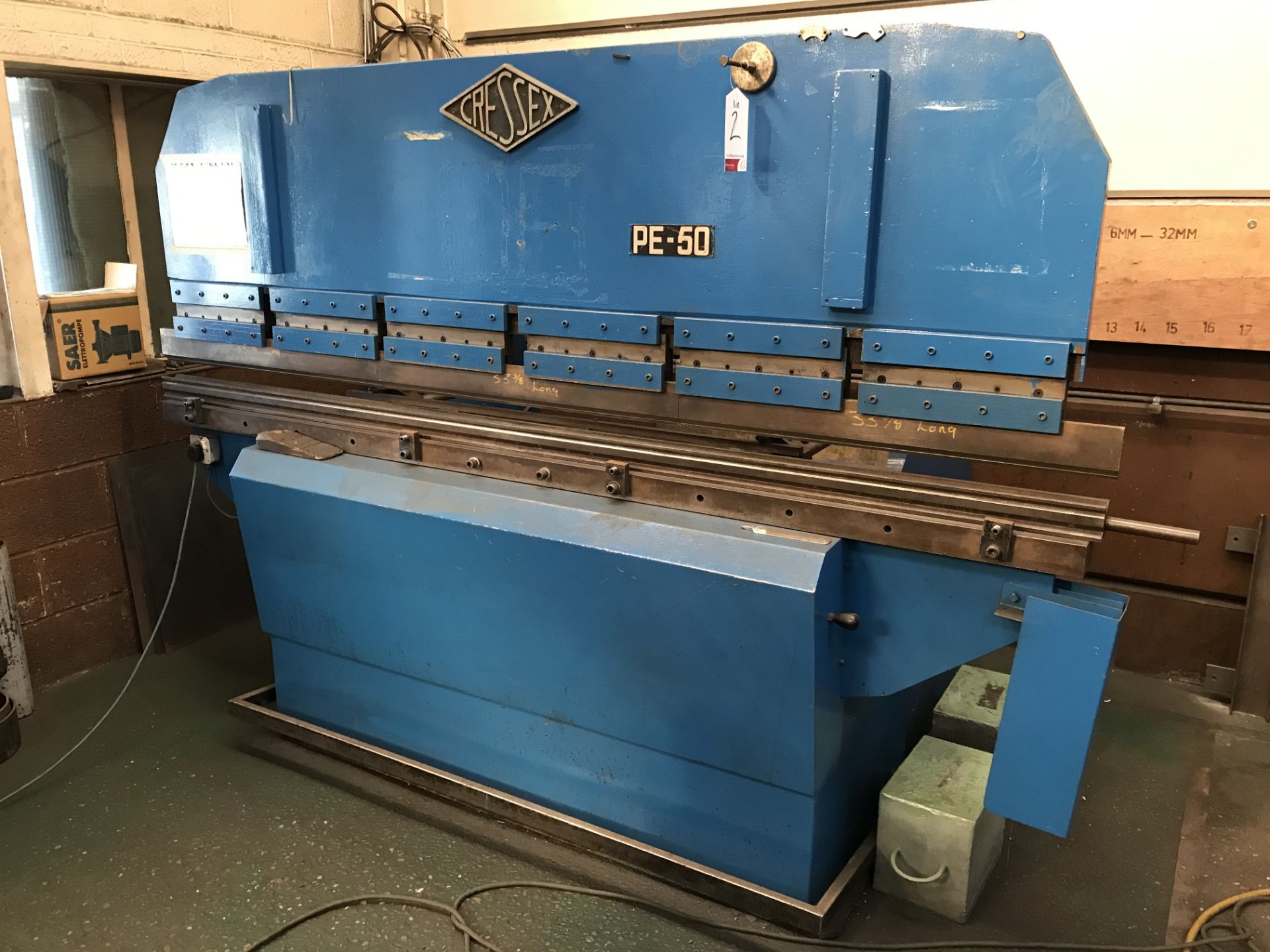 Cressex PE50 Hydraulic Upstroking Press Brake