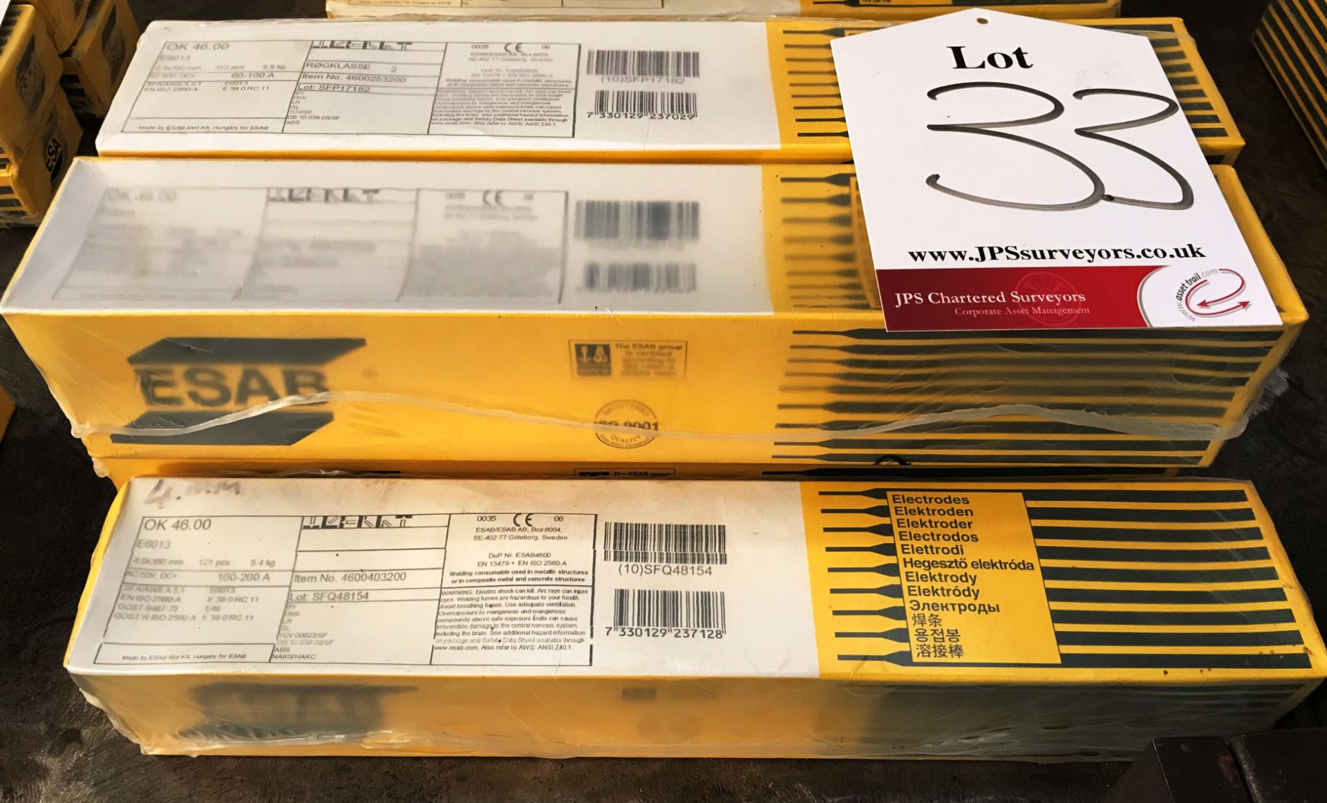 5 x ESAB OK 46.00 Welding Rods | Various Sizes & Quantities - As Pictured