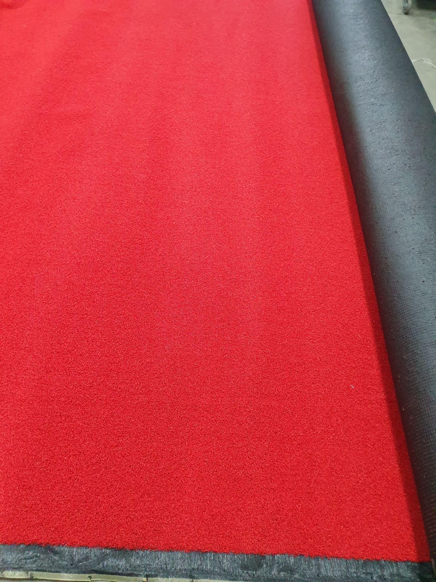 Roll of Red Artifical Grass | Approximate size: 4m x 8m - Image 2 of 5