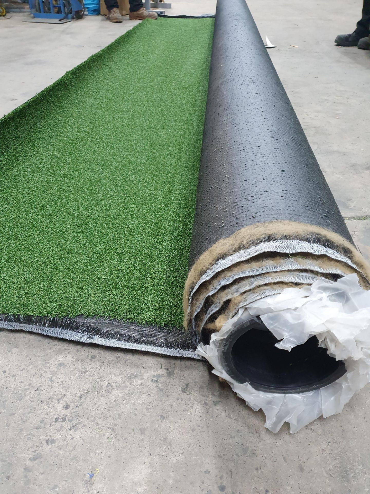 Roll of Green Artificial Grass | Approximate size: 4m x 3m