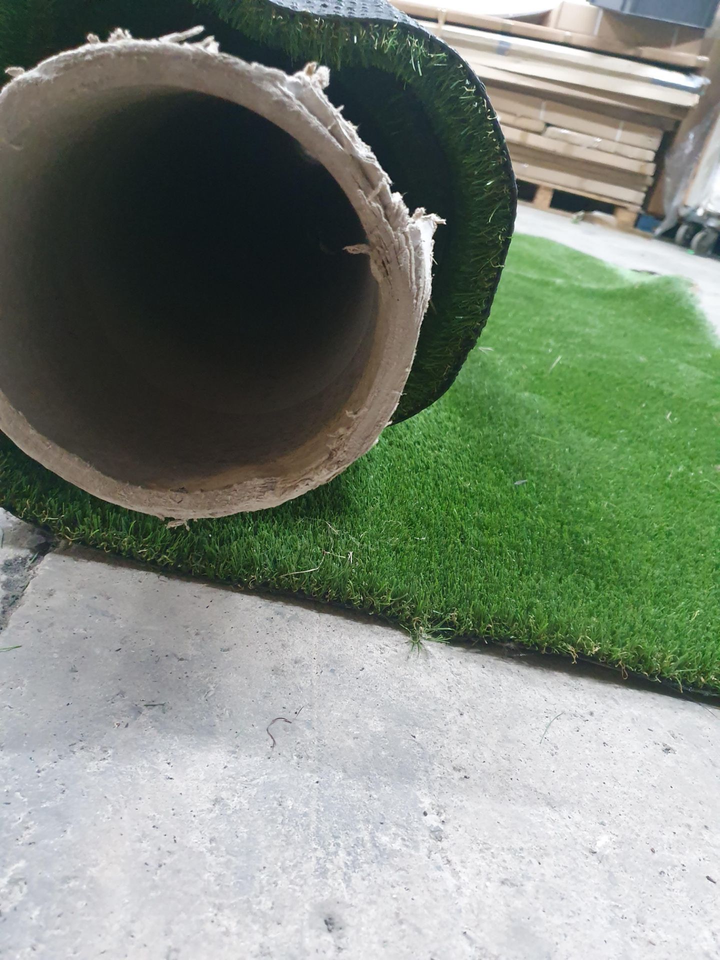 Roll of Green Artificial Grass | Approximate size: 3m x 5m