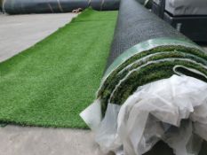 Roll of Green Artificial Grass | Approximate size: 4m x 6m