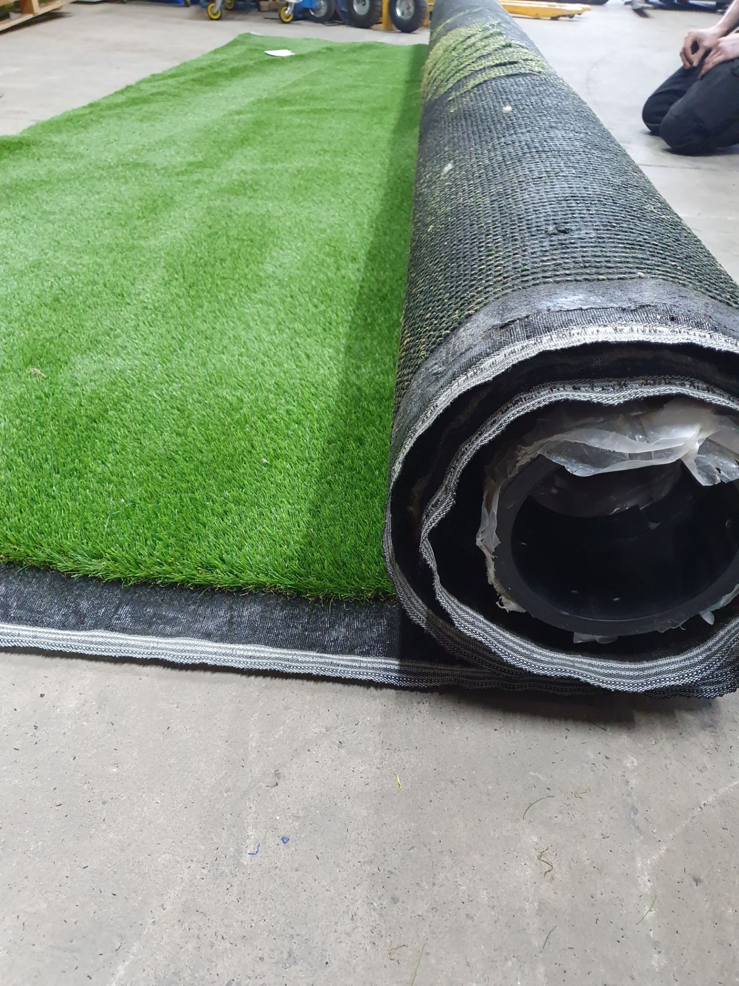 Roll of Green Artificial Grass | Approximate size: 4m x 3m