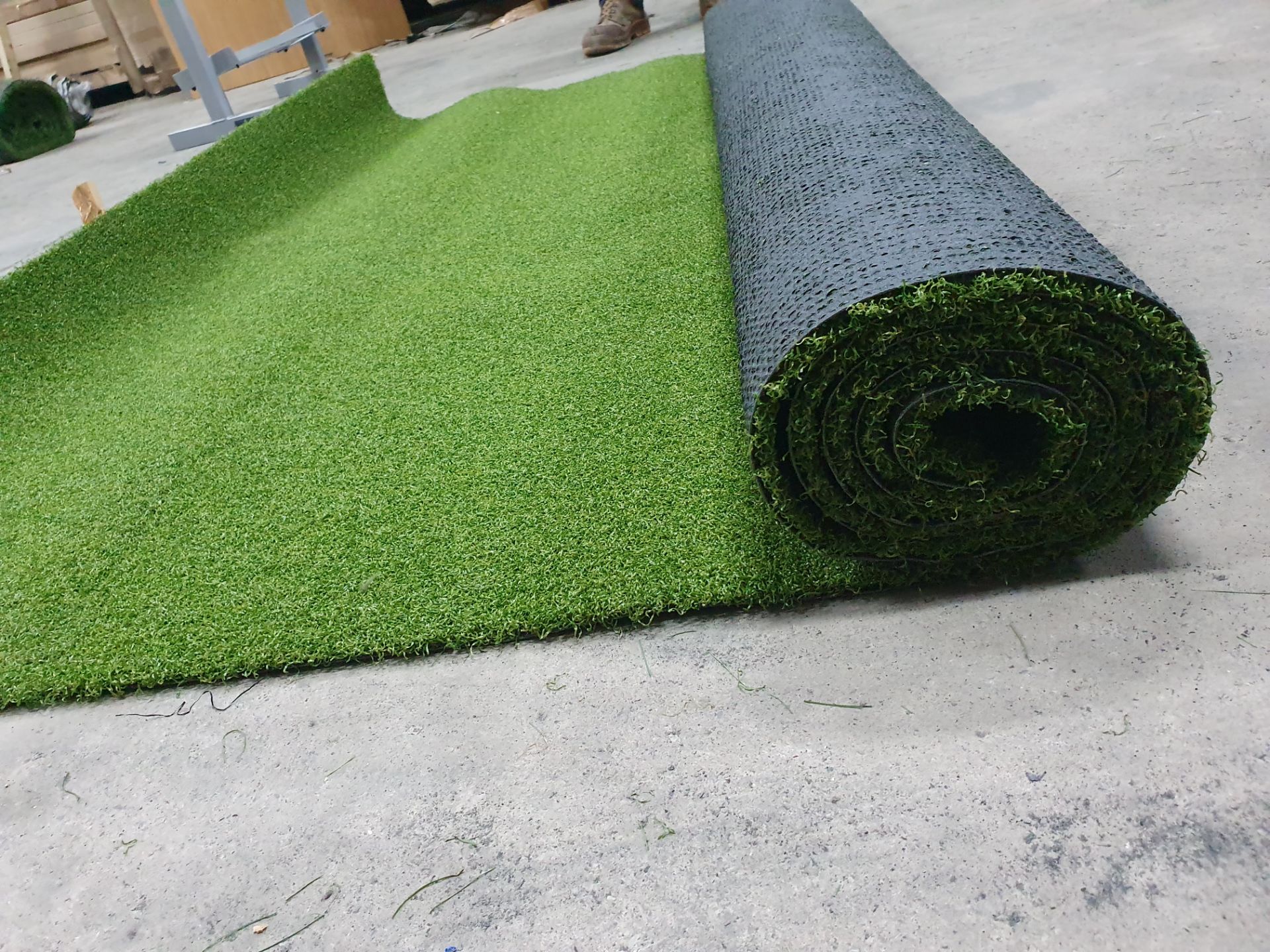 Roll of Green Artificial Grass | Approximate size: 1.7m x 2.6m