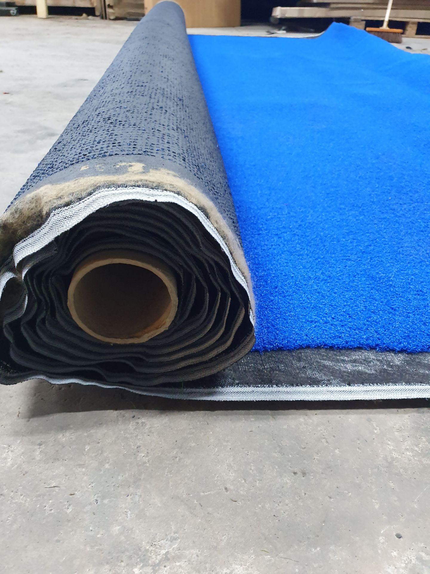 Roll of Blue Artificial Grass | Approximate size: 4m x 8m - Image 2 of 2