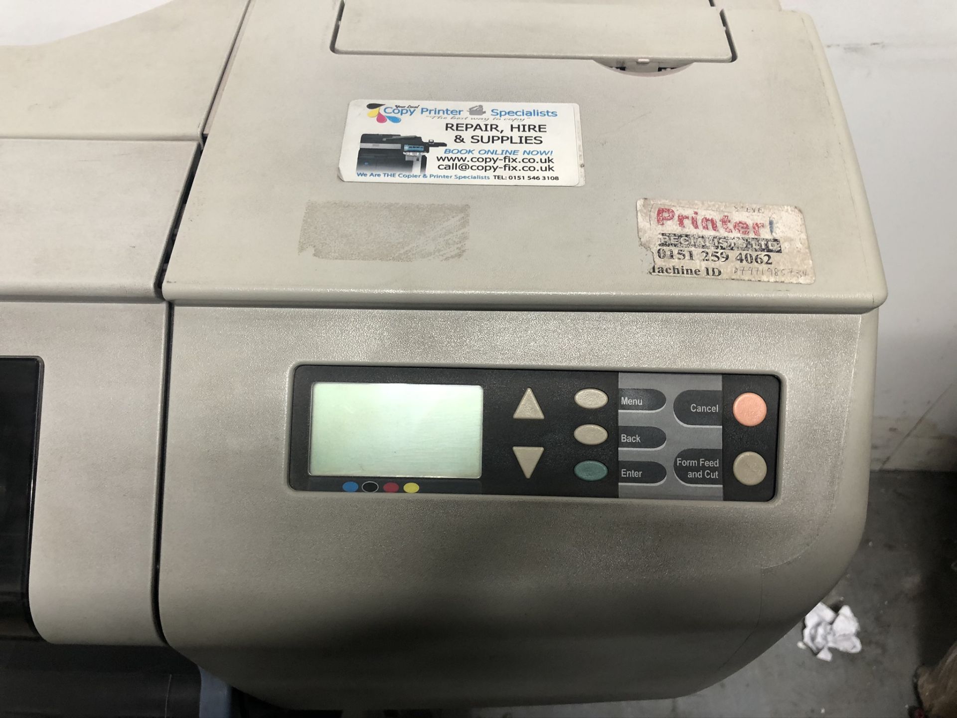 HP Designjet 500 Format Inkjet Printer - Image 6 of 9