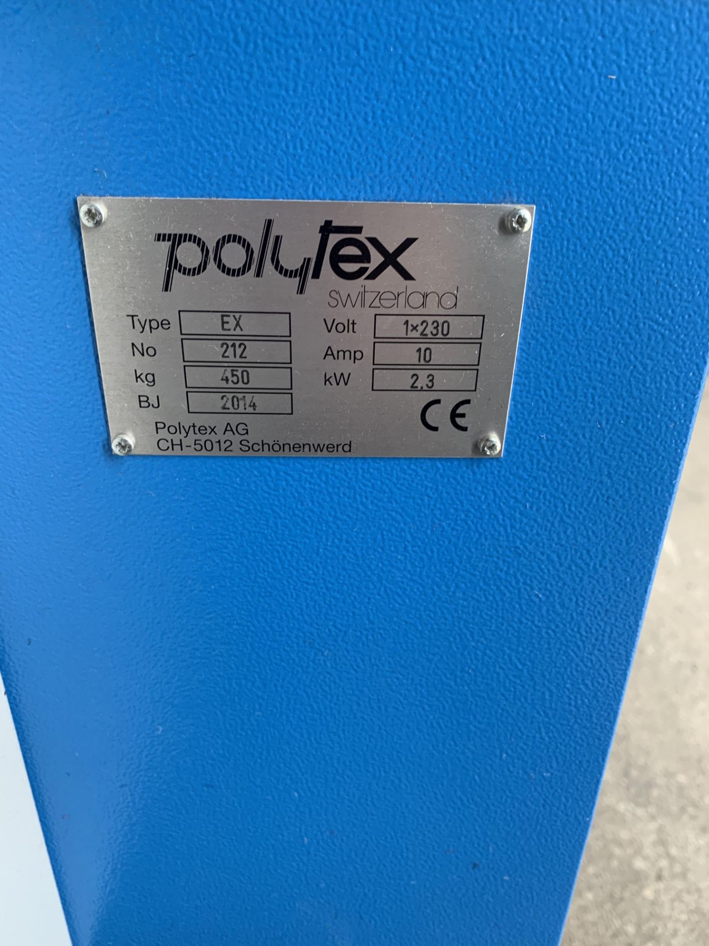 Polytex EX Universal Mounting Machine | YOM: 2014 - Image 4 of 4