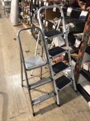 2 x Various 3&4 Tread Step Ladders