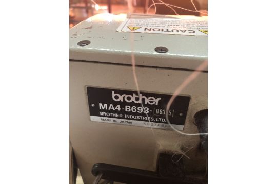 Brother 600UL 5 thread overlock sewing machine - Image 8 of 9