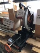 Evolution Rage 2 chop saw with Makita VC3511L extraction