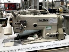 Brother LT2-B872-3 MKII twin needle lockstitch sewing machine