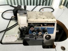 Brother 600UL MA4-B692-063-5 5 thread overlock sewing machine