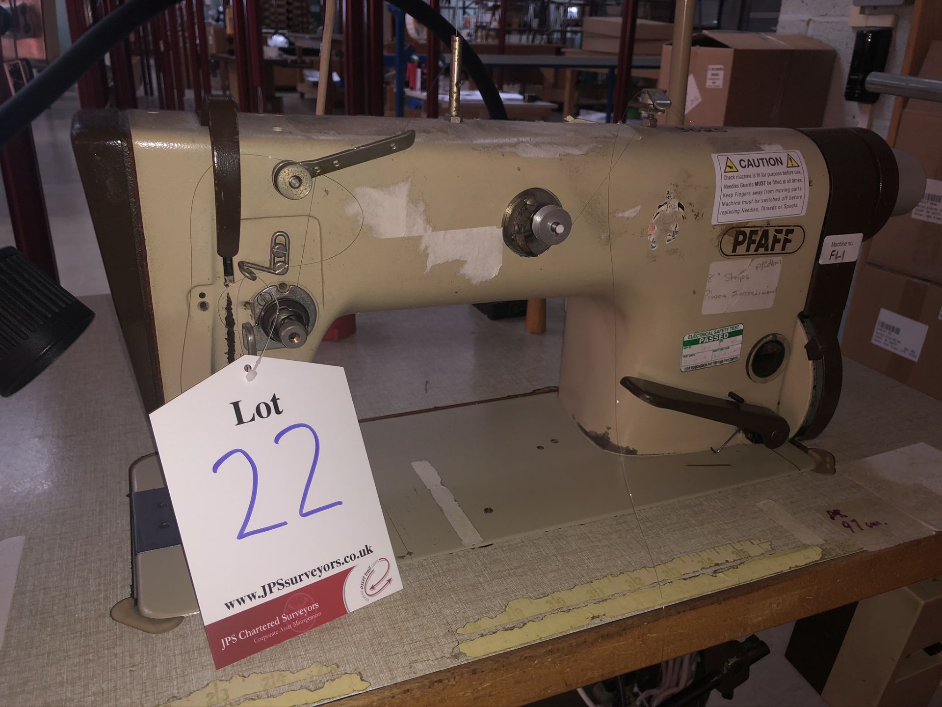 PFAFF 900/51 single needle lockstitch sewing machine