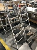 2 x 4 Tread Step Ladders