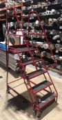 5 Tread Mobile Ladder Platform