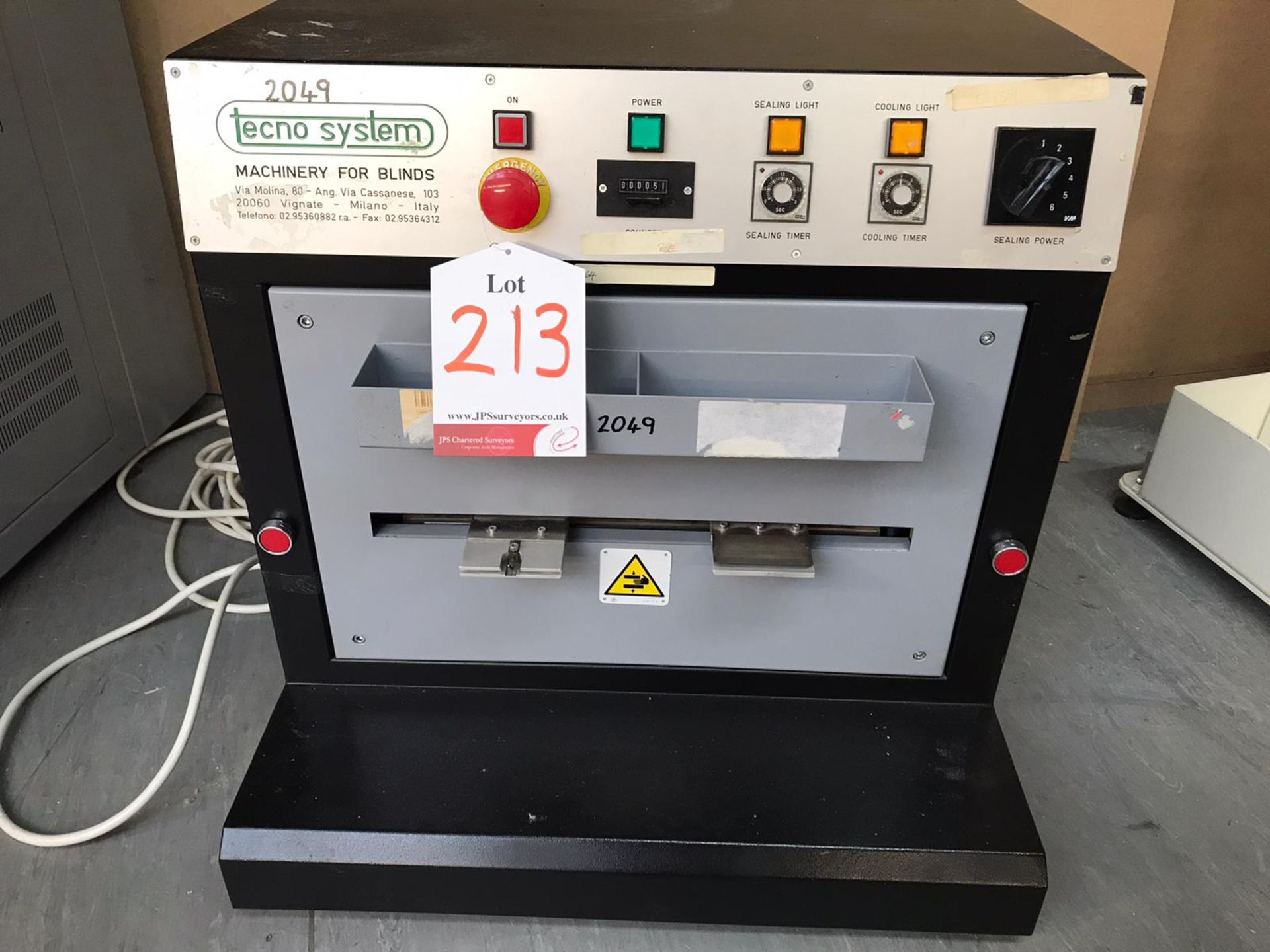 Techno system TS050 Compact Blind Sealing Machine