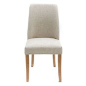 BNIB 6 x Maze Wavey Dining Chairs - Erin Hessian - RRP£1,134