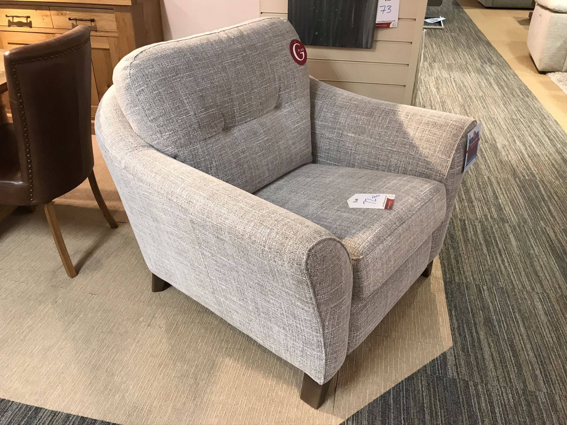 Ex Display G Plan Hatton 3 Seater Sofa & Chair - Beach Oatmeal - RRP£3,569 - Image 6 of 6