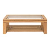 BNIB Maze Dining Collection Coffee Table - Natural - RRP£629