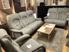 Ex Display Himolla & Themse 3 Piece Lounge Suite - RRP£7,118