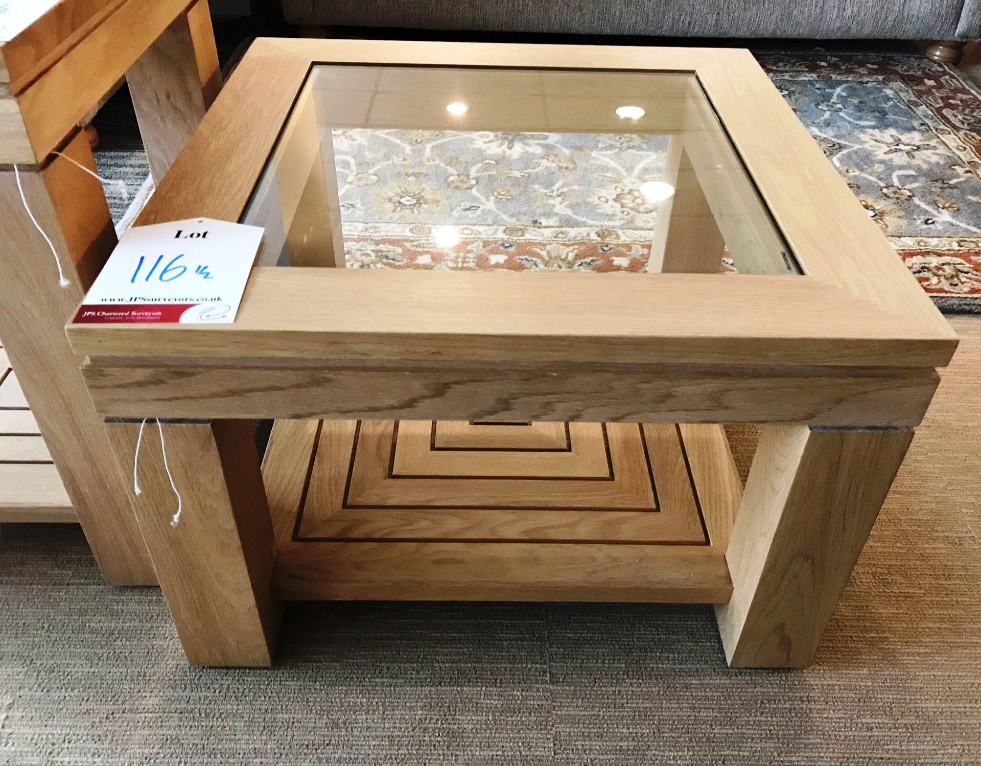 Ex Display Willis & Gambier Maze Coffee Table & Side Table - RRP£818 - Image 2 of 4