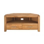 BNIB Royal Oak Corner TV Unit - Oak - RRP£649