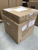 BNIB Chelsom Glacier Square Lamp Table - Black Oak - RRP£399