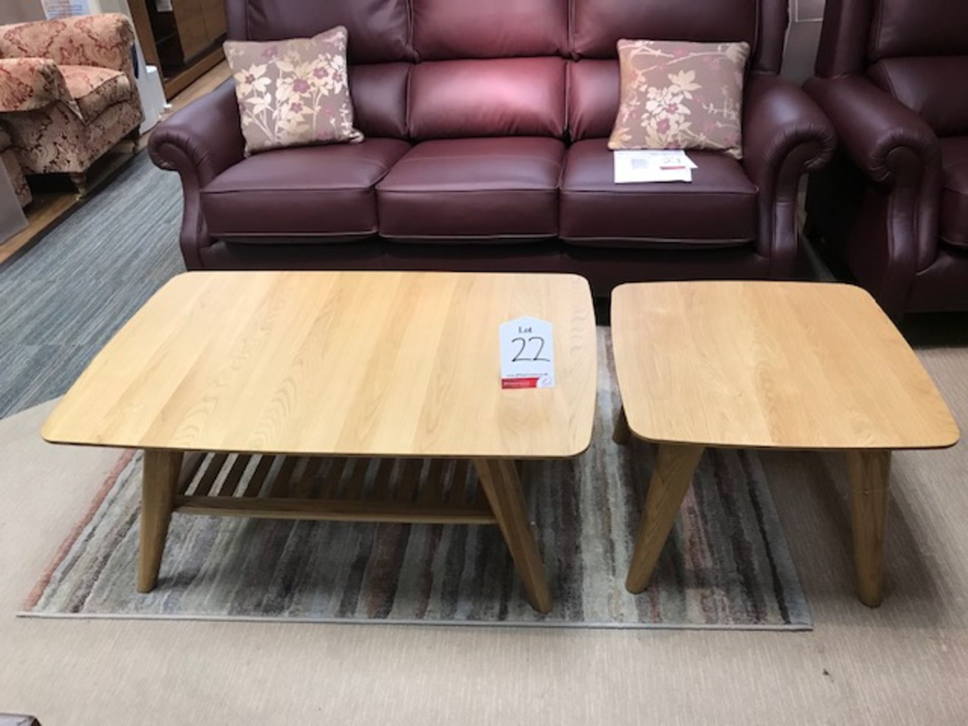 Ex Display Unique Furniture Coffee & Lamp Table - RRP£678